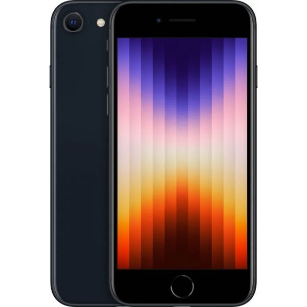 AP-MMXF3ZDA Voornaamste voordelen · 4,7-inch Retina HD-display · Geavanceerd enkel camerasysteem met 12 MP (groothoek), Smart HDR 4 en fotografische stijlen,  A15 Bionic-chip, 5G-connectiviteit en duurzaam glas aan de voor- en achterkant.